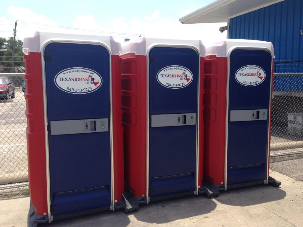 Texas Johns Portable Flushable Elite Toilets