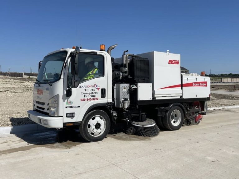 large street sweeper for rental