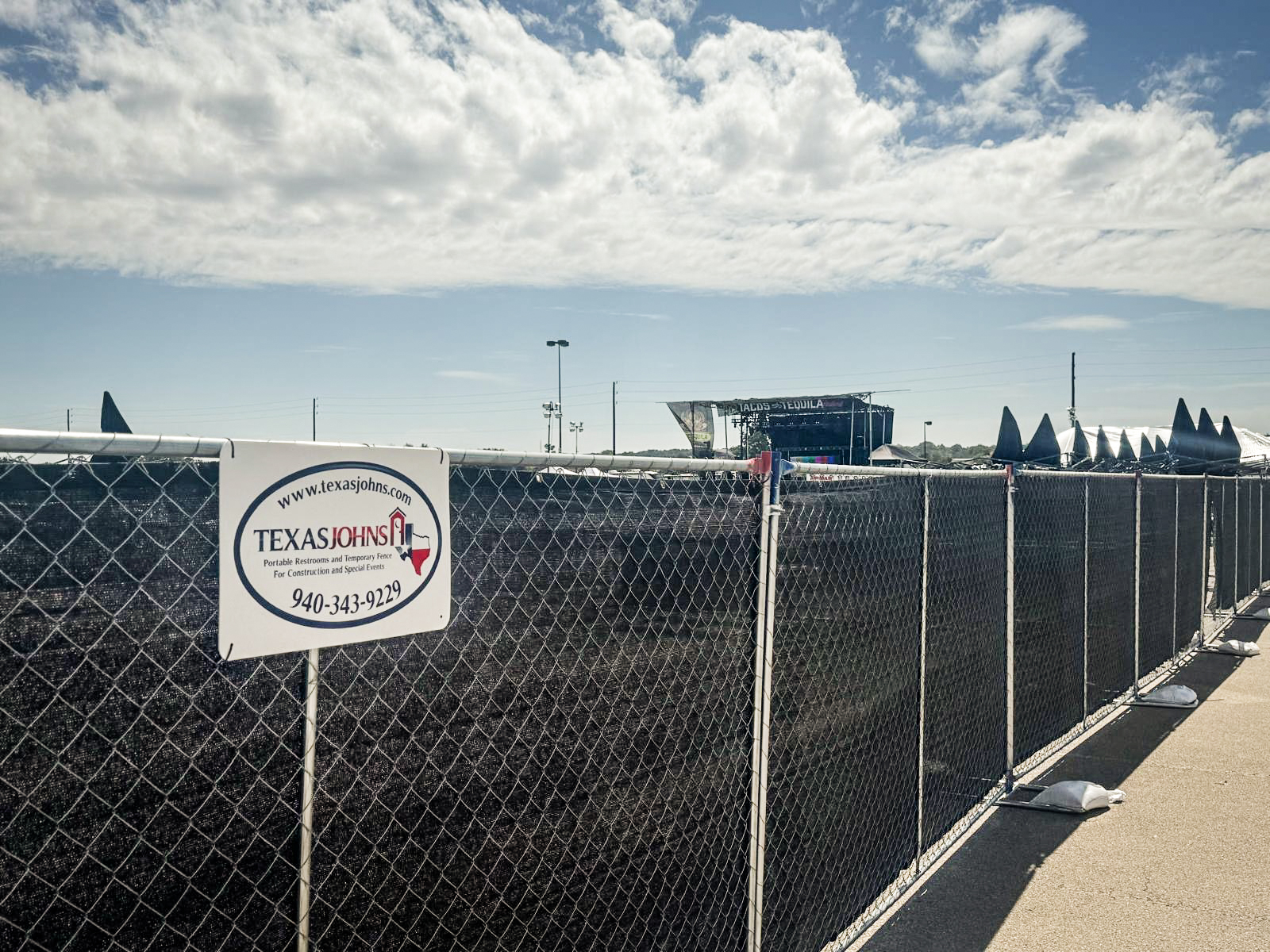 temporary fence rental