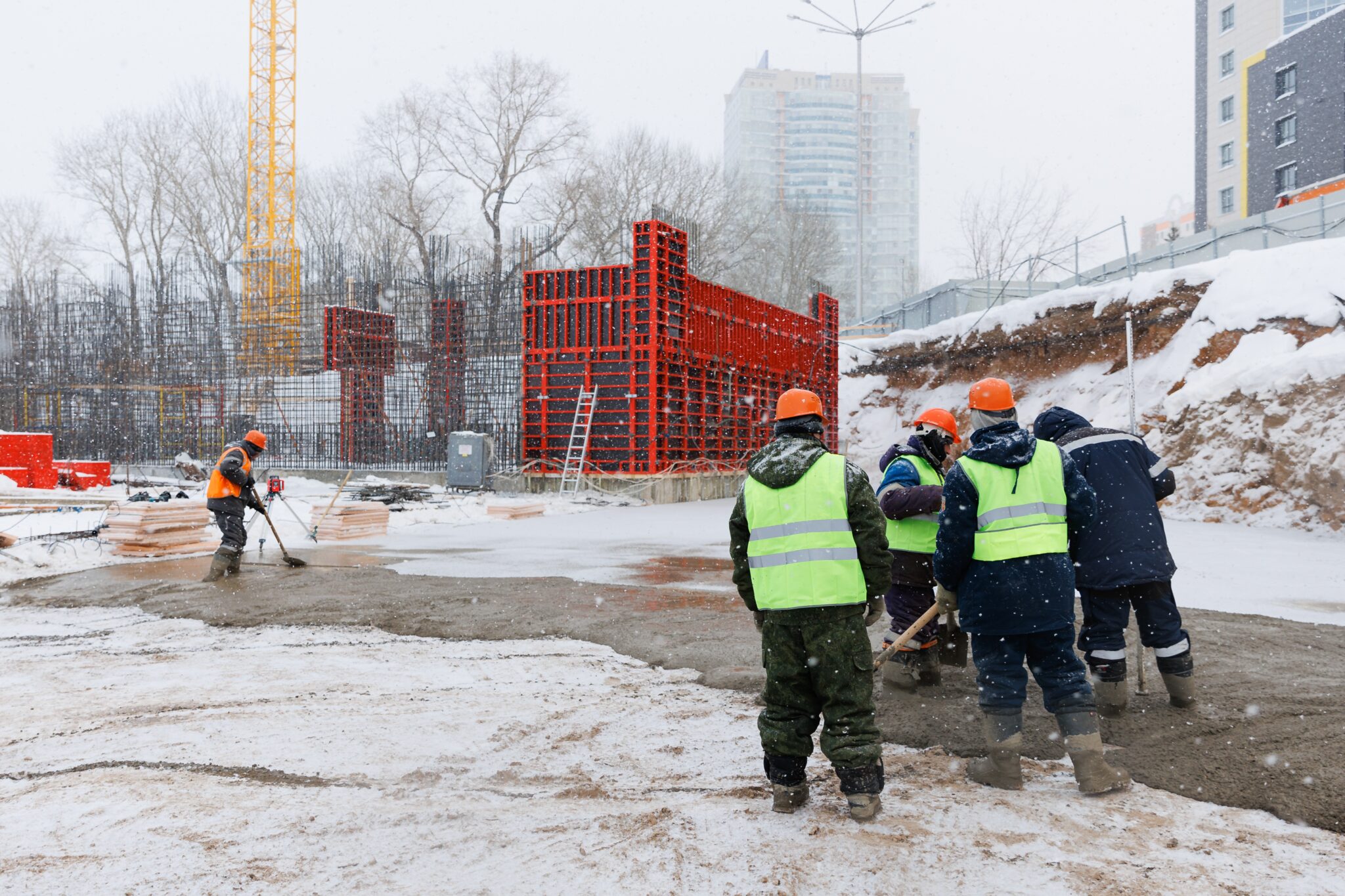Spring Weather Construction Construction Safety Tips For Surviving The Texas Winters