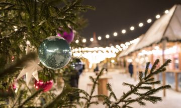 outdoor event for Christmas