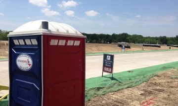 construction porta potty